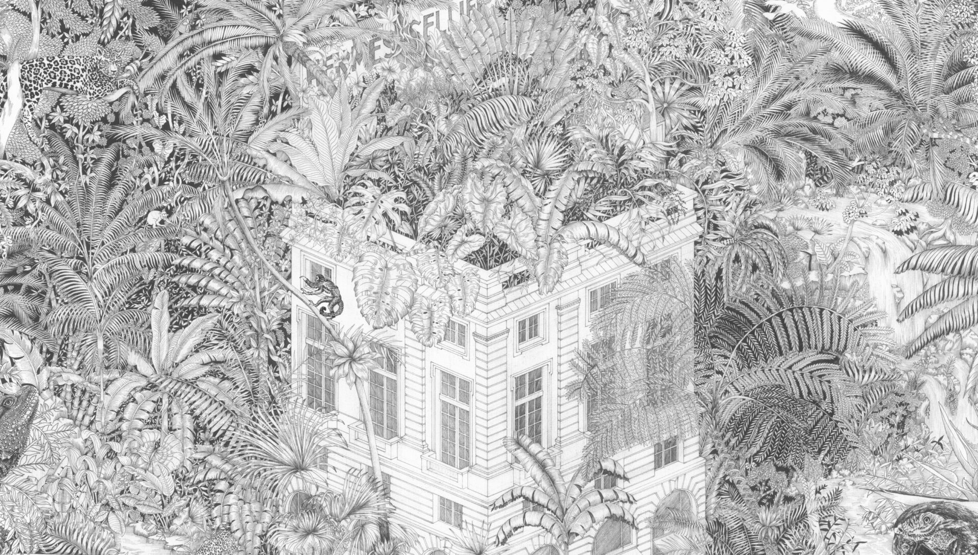 Hermès: Faubourg Tropical detail