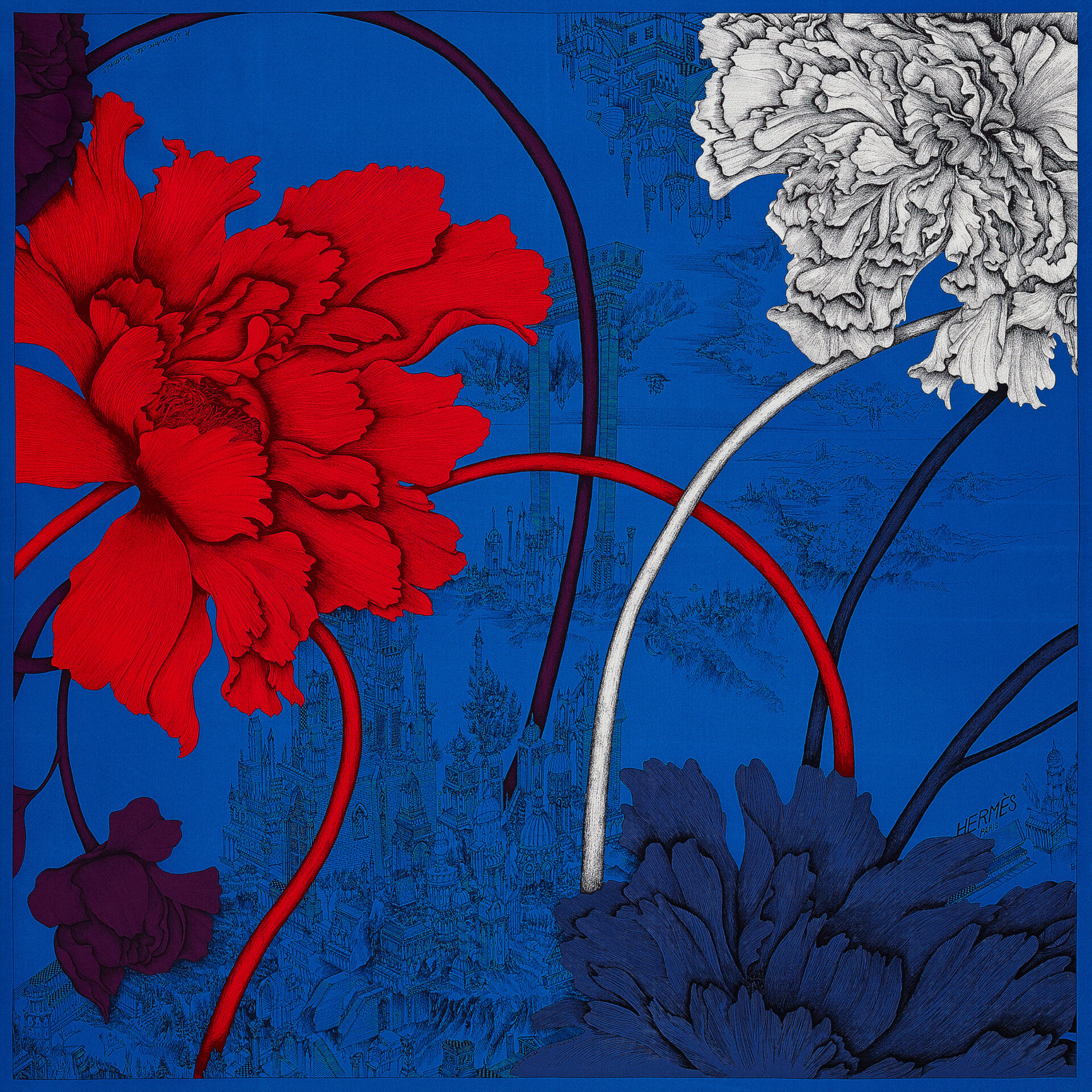 Hermès: A L'Ombres des Pivoines