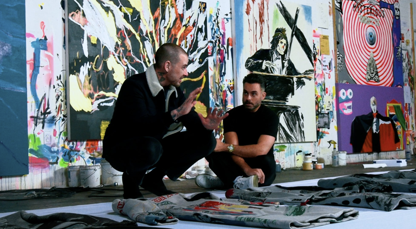 Artist Wes Lang Lends a Gothic, Graphic Hand to Amiri’s Fall 2022 Collection | 4