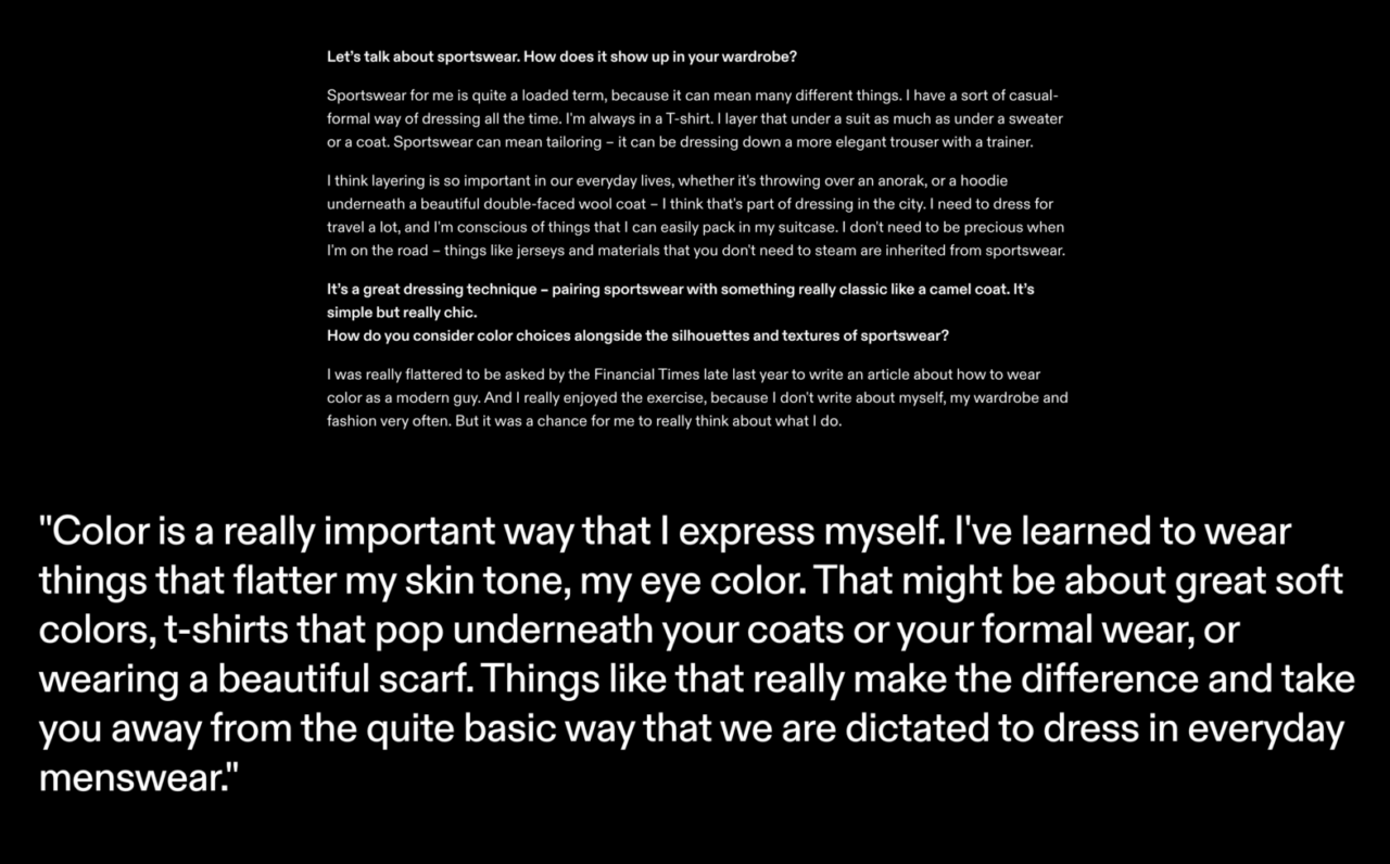 On Running