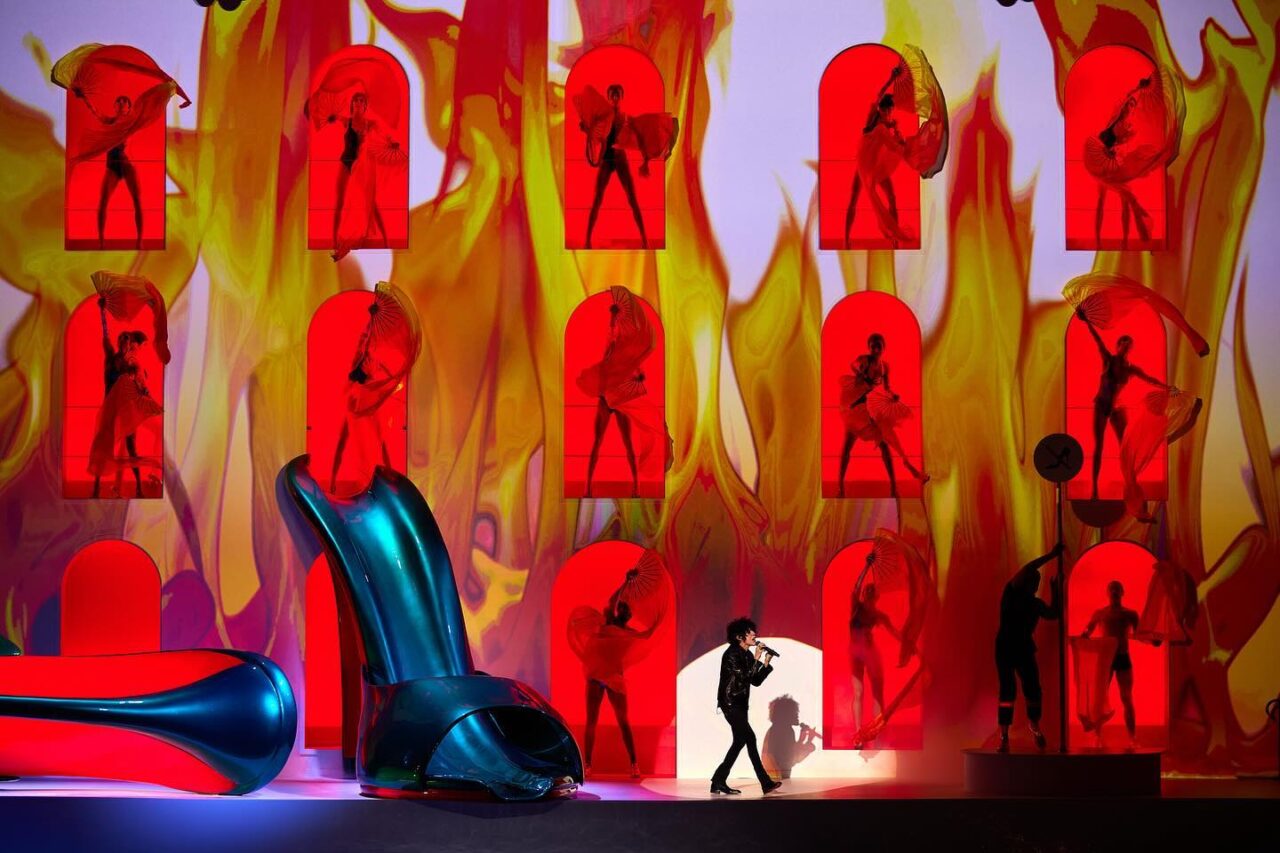David LaChapelle x Christian Louboutin
