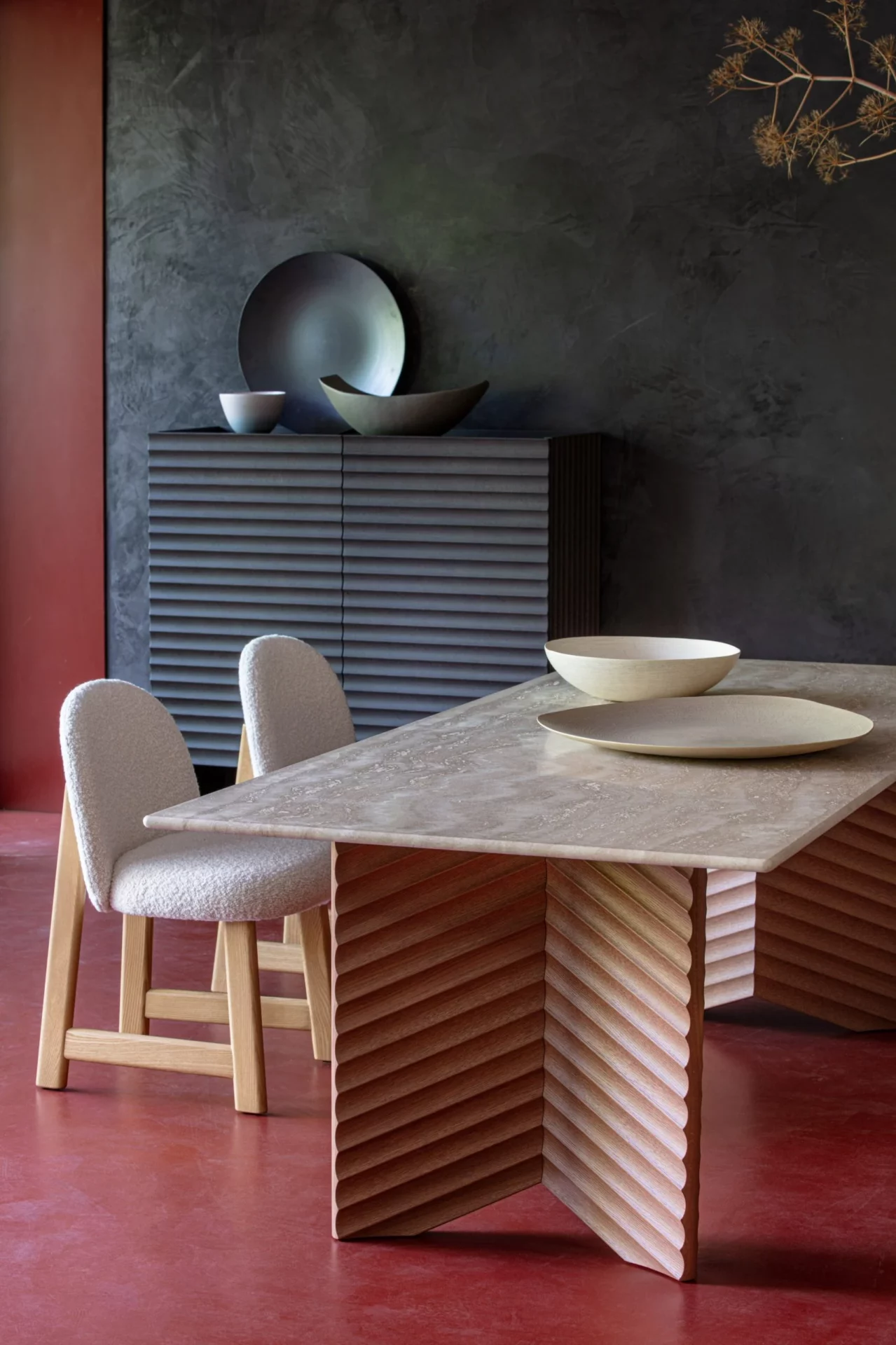 Rows table by Patricia Urquiola for Moroso | 2
