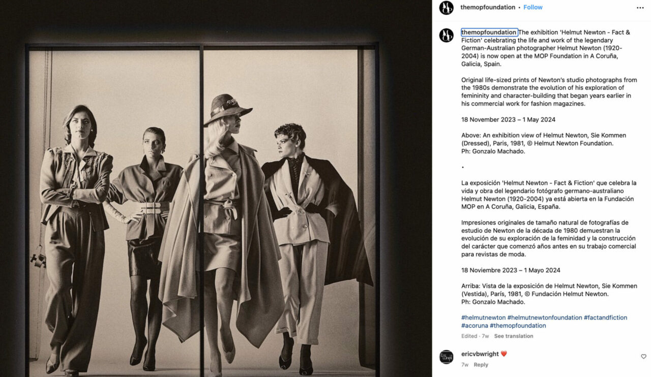 MOP Foundation X Helmut Newton