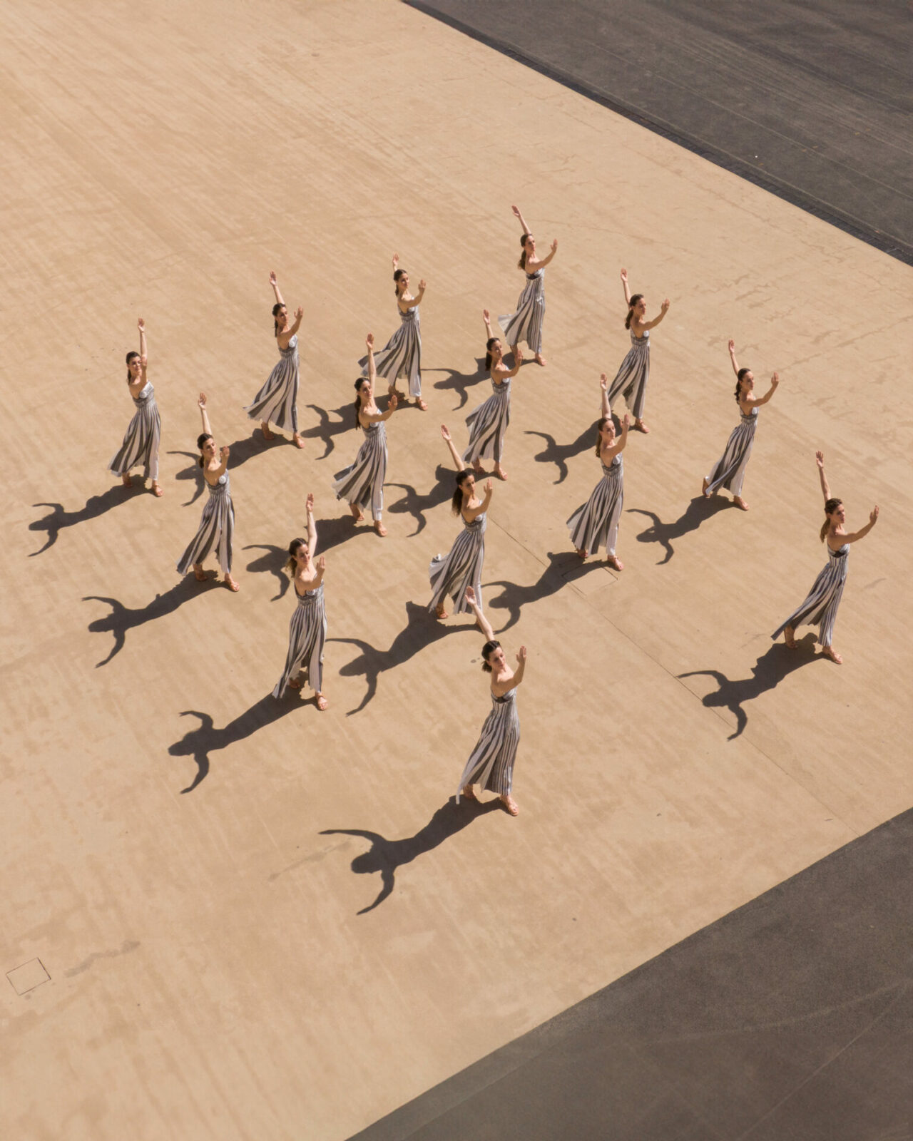 Hellenic Olympic Committee x Mary Katrantzou - 1.OLYMPIC FLAME HANDOVER CEREMONY CREDIT: KOSMAS KOUMIANOS