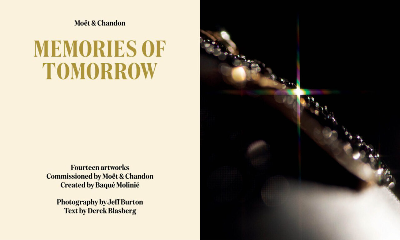 Moët & Chandon: Memories Of Tomorrow Book - Moet cover
