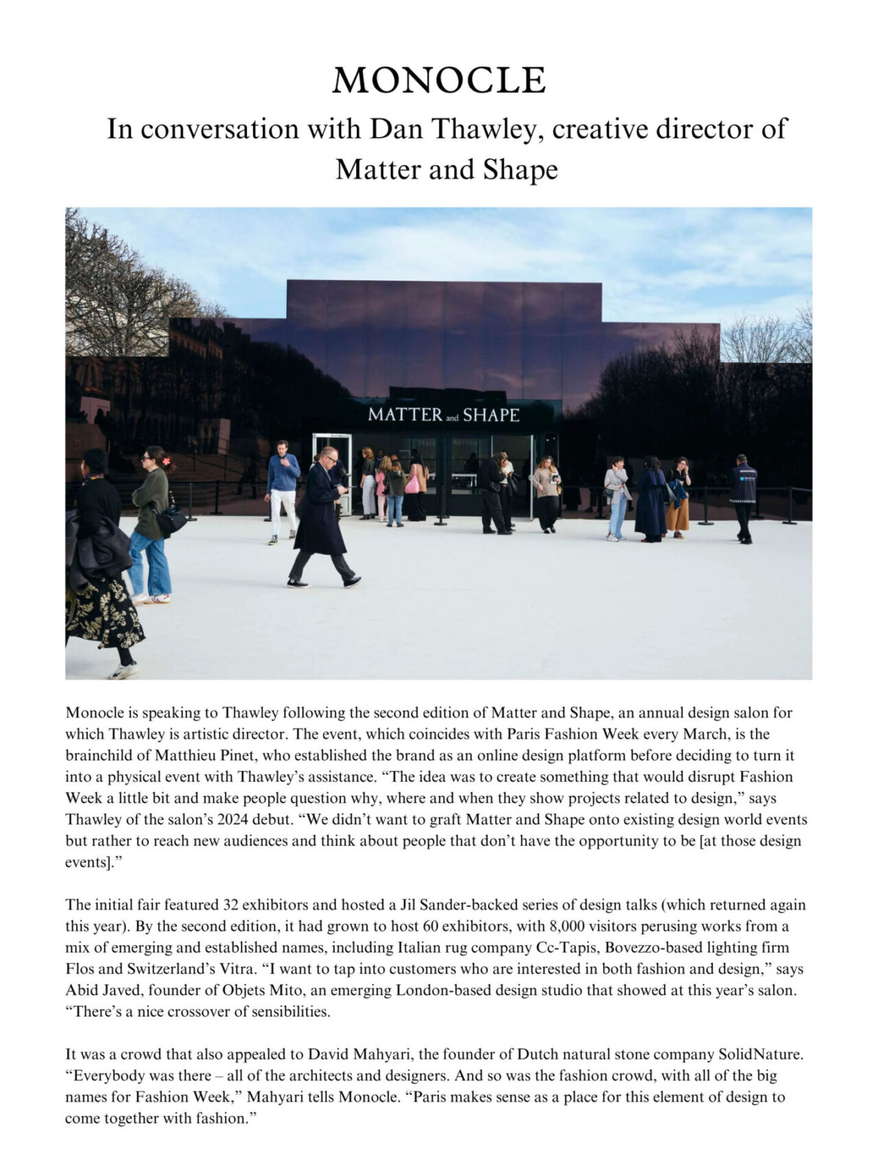 Matter + Shape Press