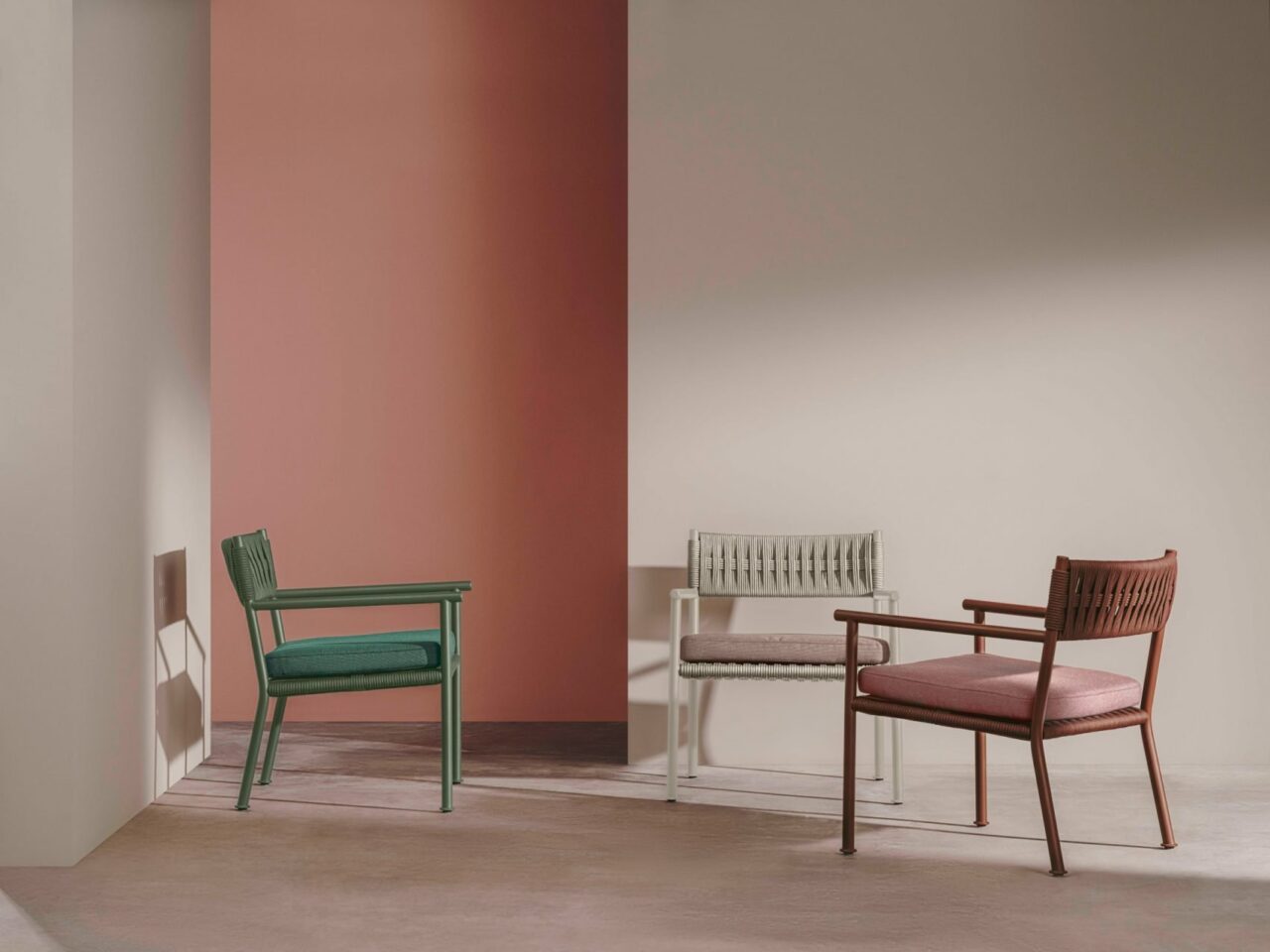 Brezal outdoor furniture collection by Patricia Urquiola for Andreu World | 2