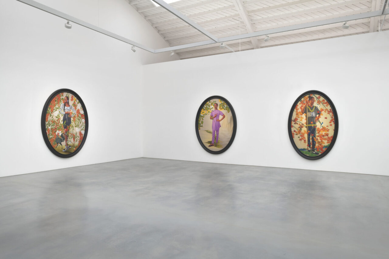 Colorful Realm, Robert Projects, Los Angeles - KehindeWiley_ColorfulRealm_Installation-View-1_Courtesy-of-RobertsProjects__Photo-Robert-Wedemyer-3000x2000
