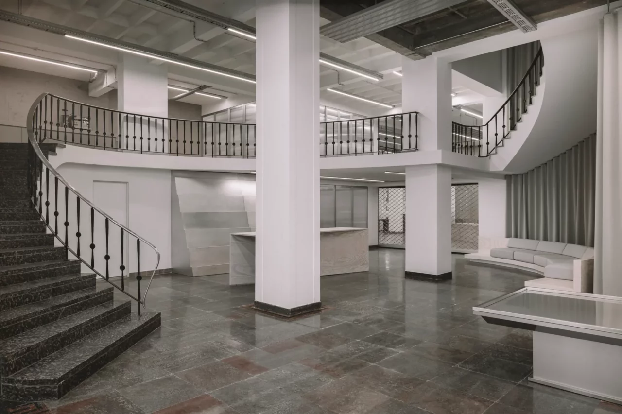 Library Space ahead of Dan Thawley’s Curation, designed by architect Judith Haas