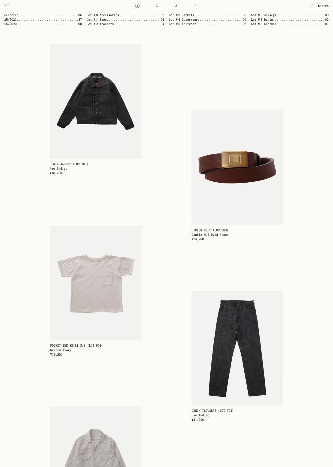 Taiga Takahashi, E-commerce Website