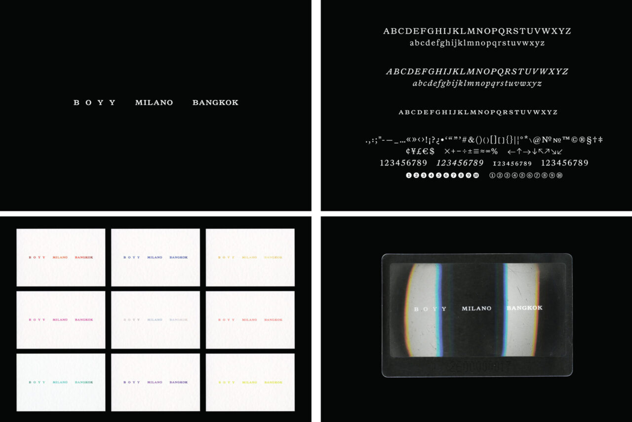 Boyy, Visual Identity Hardware