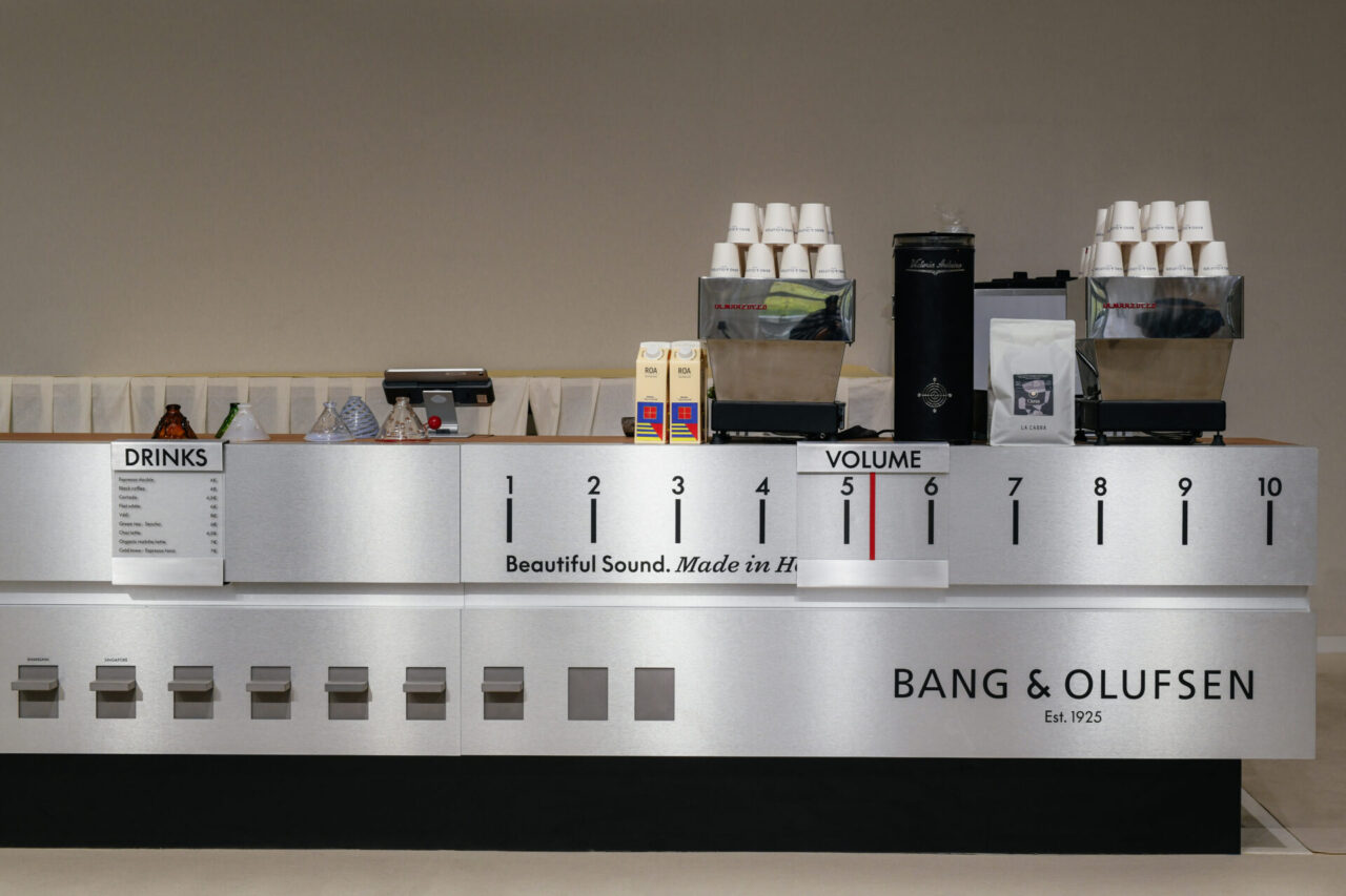 Matter + Shape 2026: Bang & Olufsen Cafe