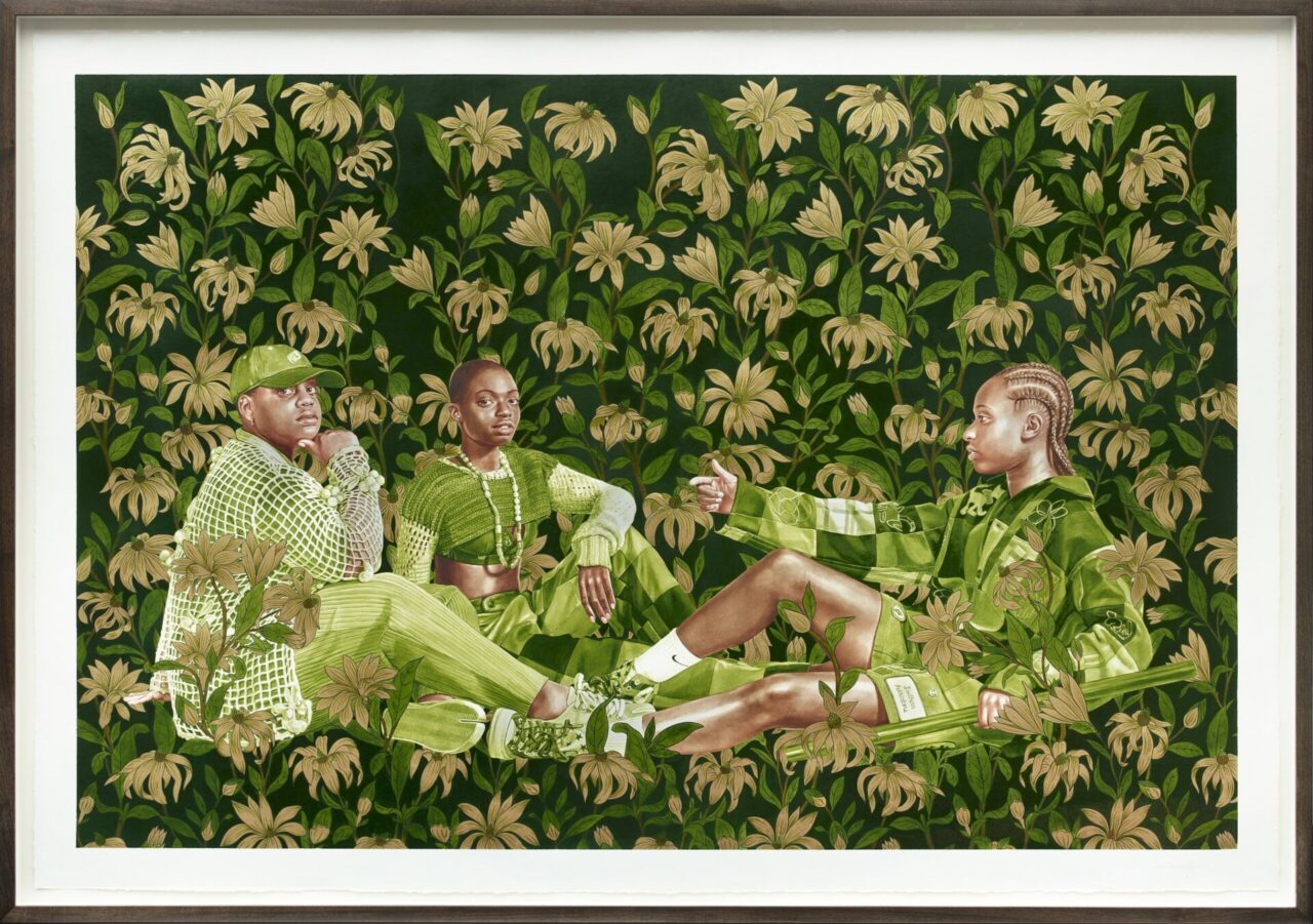 kehindewiley_Lunch_with_Inettia_Lucemy_and_Soukenya-scaled