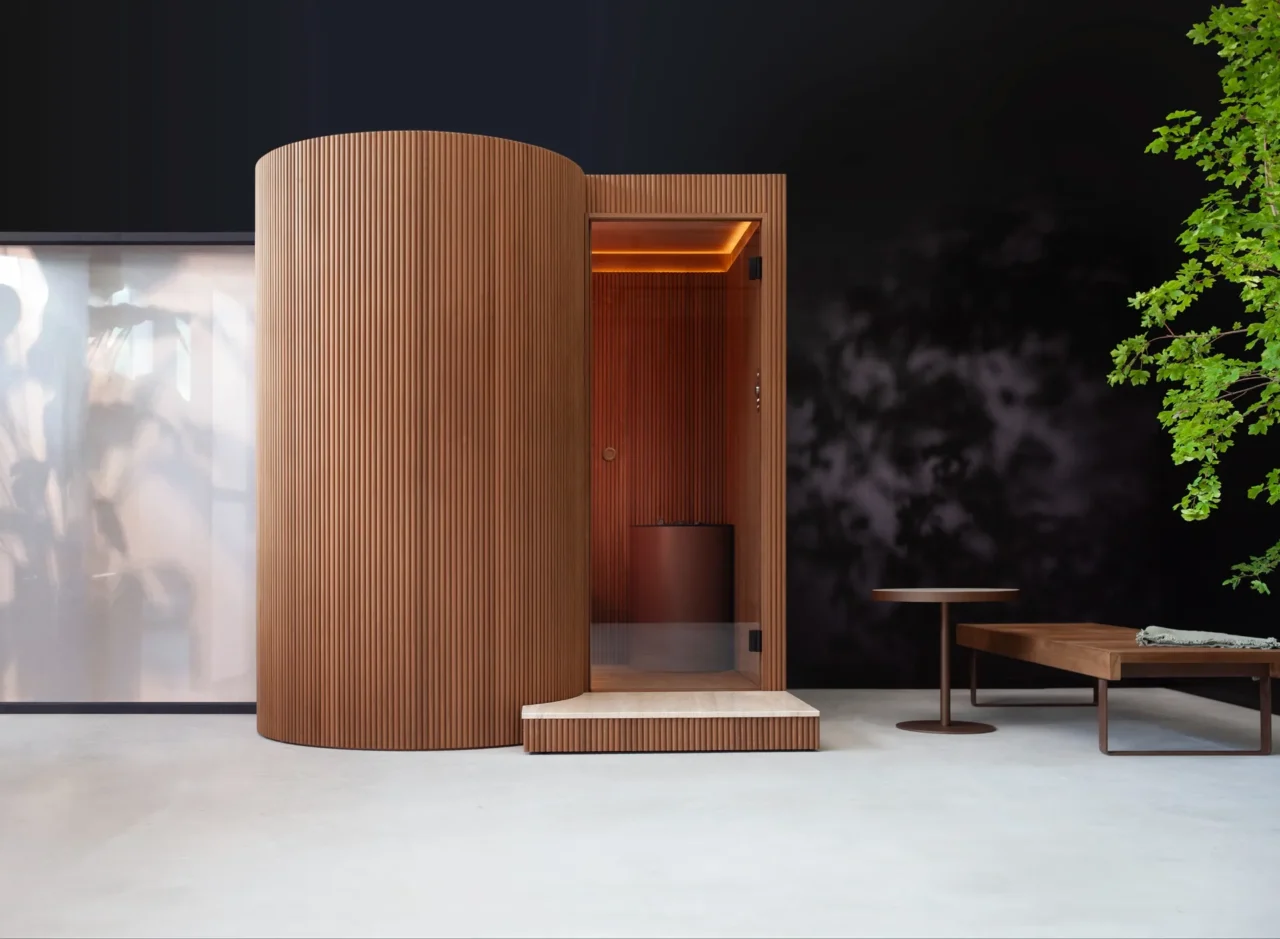 Patricia Urquiola reimagines the sauna and hammam as an architecture of retreat for Effe | 1